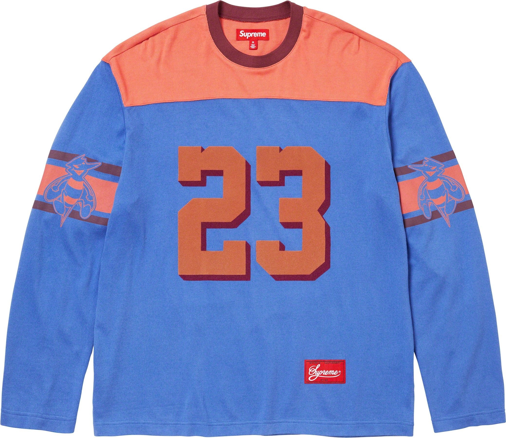 Bumblebee L/S Football Top view 12